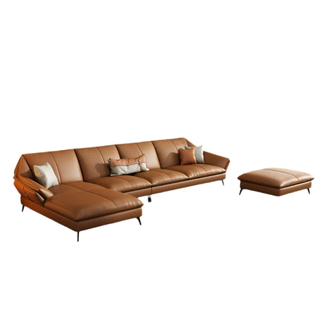 DIPU Harper Minimalist Leather Scandinavian Sofa from DIPU