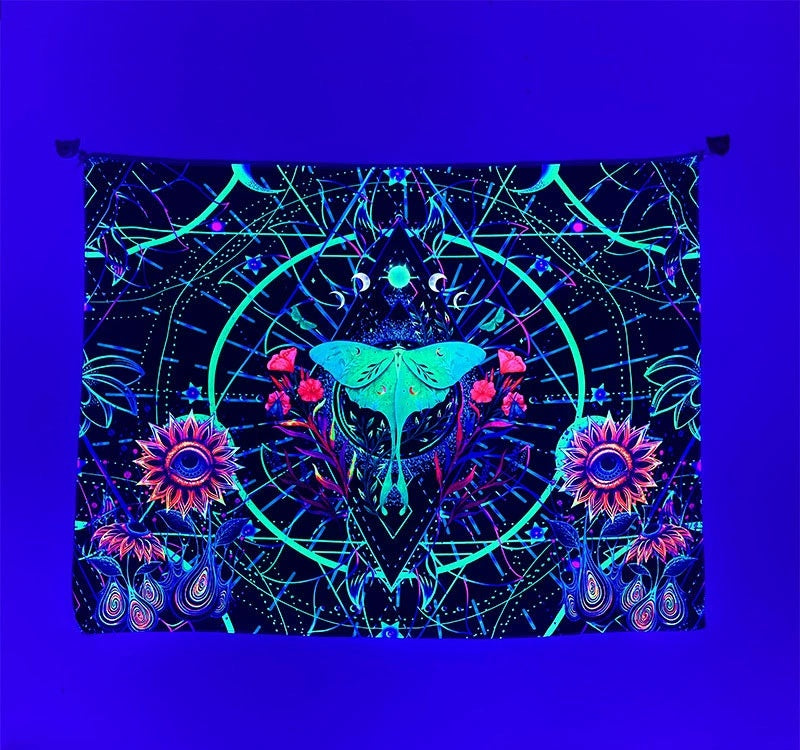 ZHANG MEIMEI Fluorescent Starry Sky Tapestry from ZHANG MEIMEI