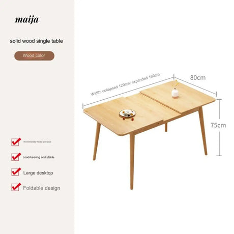 FUYUKI Extendable Dining Table from FUYUKI