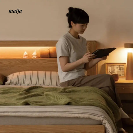 GENJI Elysia Solid Wood Box Bed from GENJI
