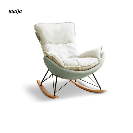 GENJI Eggshell Rocking Chair from GENJI