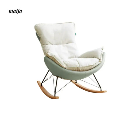 GENJI Eggshell Rocking Chair from GENJI