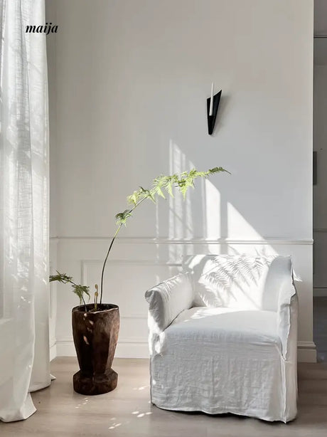 LILY WHITE Minimal Modern Scandinavian Artificial Plant from LILY WHITE