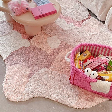 KENZAKI Sakura Snow Washable Rug from KENZAKI