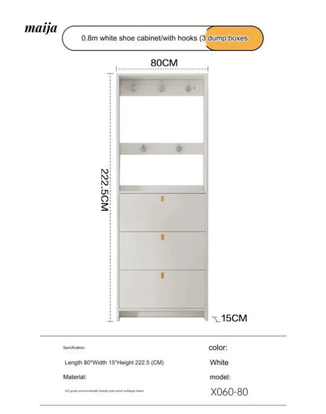 Noble Ultra Thin Shoe Cabinet from MODENG