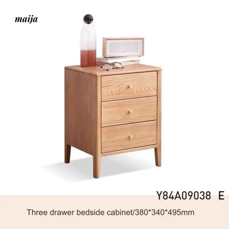 GENJI Andy Solid Wood Bedside Table from GENJI