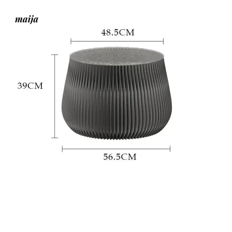 SHIBA Paper Foldable Tulip Side Table from Shiba Paper
