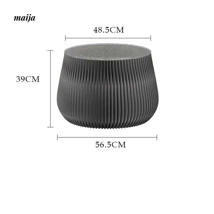 SHIBA Paper Foldable Tulip Side Table from Shiba Paper