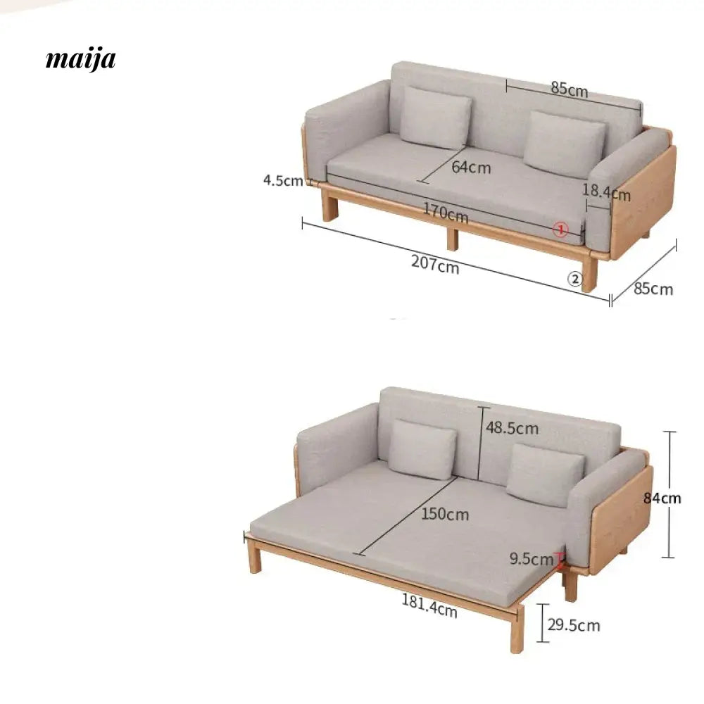 FUYUKI Buckeye Sofa Bed from FUYUKI