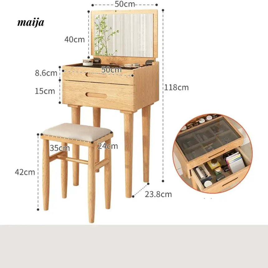 FUYUKI Compact Dressing Table from FUYUKI