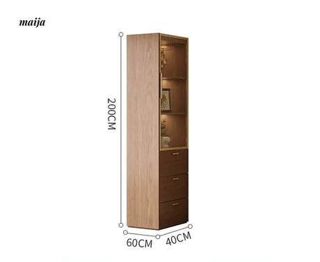 MEIHOUSE French Glass Door Romantic Bedroom Wardrobe Cabinet from MEIHOUSE