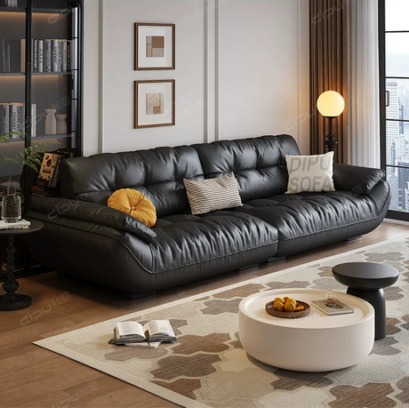DIPU Felicity Cream Cowhide Cloud Sofa from DIPU