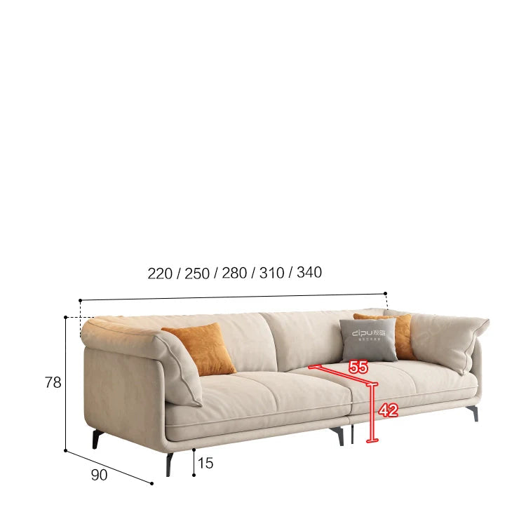 DIPU Kelly Double Internet Celebrity Sofa from DIPU