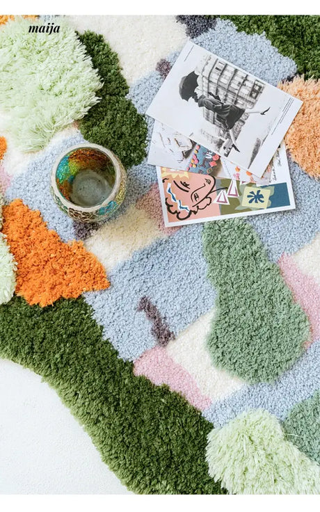 Monet Blooming Garden Rug from maija
