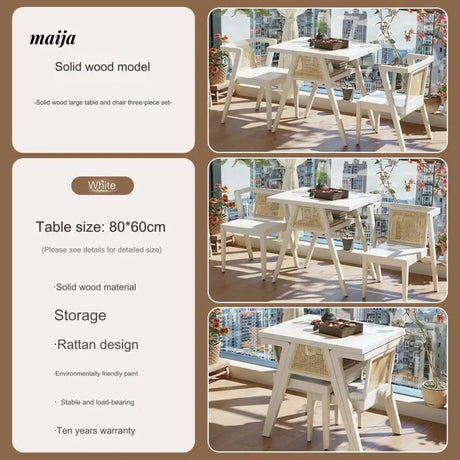 FUYUKI Valdez Compact Dining Set from FUYUKI