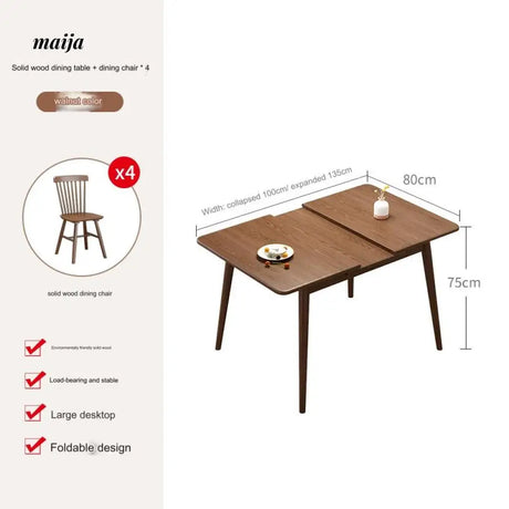 FUYUKI Extendable Dining Table from FUYUKI