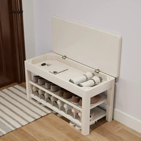 FUYUKI Colorado Shoe Storage Bench from FUYUKI