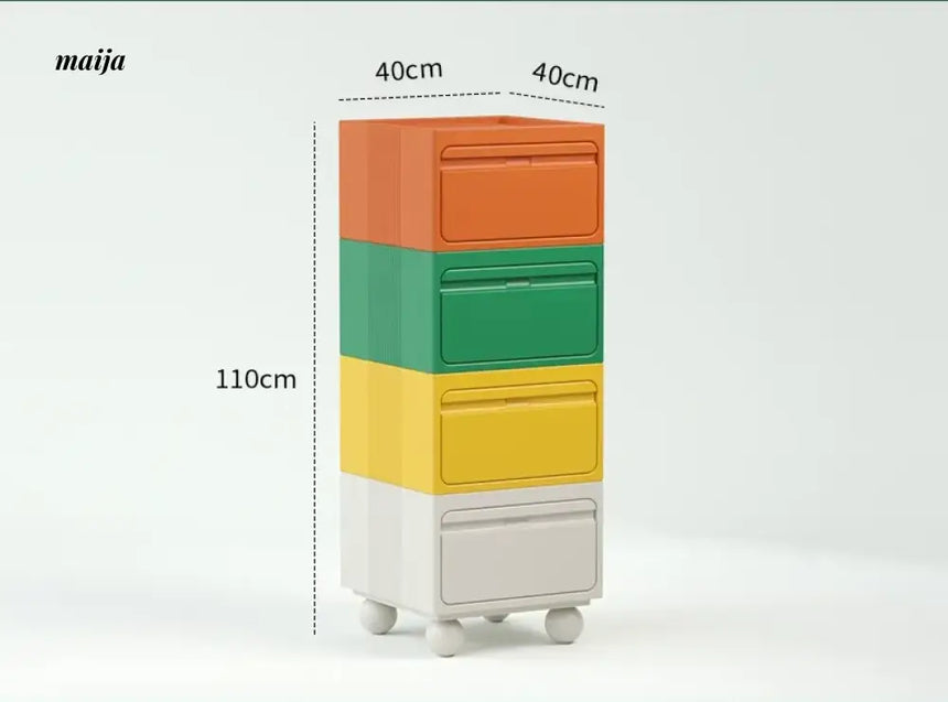 PUMPKIN BOX Modern Minimalist Bedside Cabinet from PUMPKIN BOX