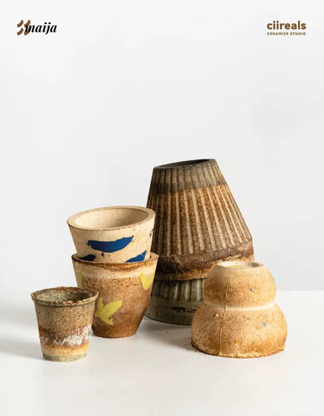 CIIREALS Overnight Muffin Ceramic Planter from maija