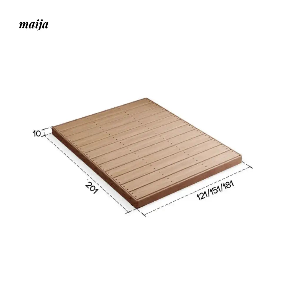 Tatami Solid Wood Platform Bed from AI