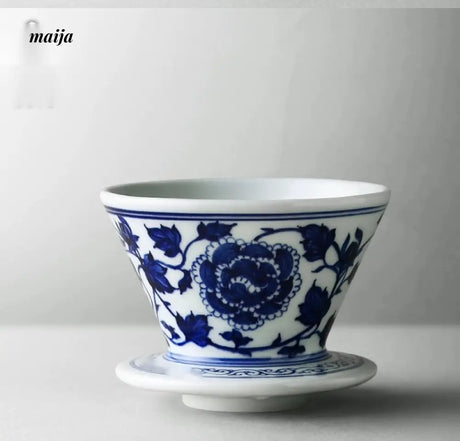 JOTO Rhine Blue Handcrafted Coffee Filter V60 Set from JOTO