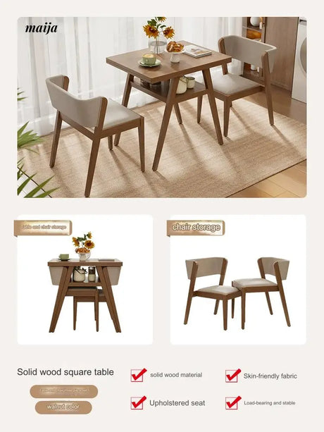 FUYUKI Valdez Compact Dining Set from FUYUKI
