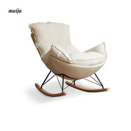GENJI Eggshell Rocking Chair from GENJI