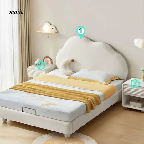 LINSYKIDS Soft Clouds Children's Bed from LINSY KIDS