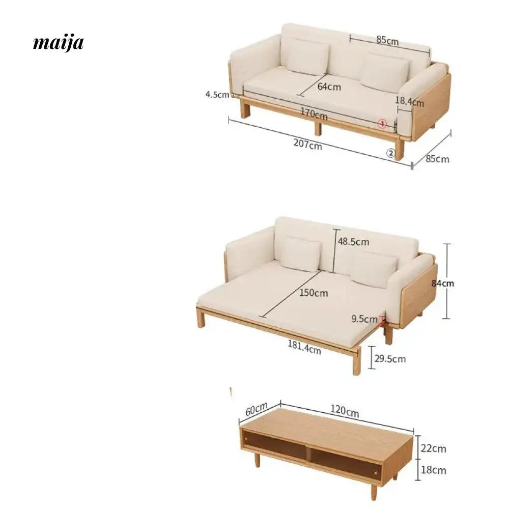 FUYUKI Buckeye Sofa Bed from FUYUKI