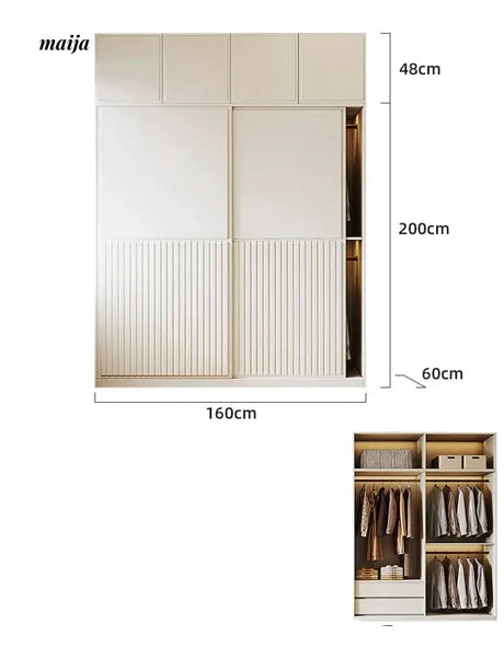 Castaneda Sliding Door Wardrobe from maija