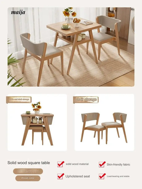 FUYUKI Valdez Compact Dining Set from FUYUKI