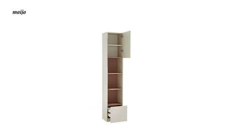 Miriam Children Wardrobe with Bookshelf from maija