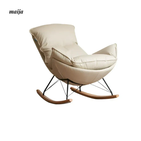 GENJI Eggshell Rocking Chair from GENJI