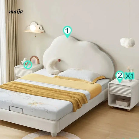 LINSYKIDS Soft Clouds Children's Bed from LINSY KIDS
