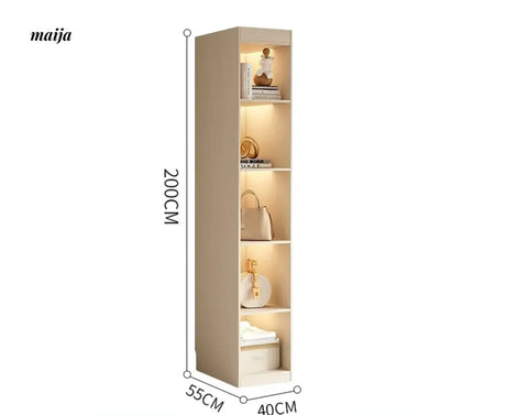 MEIHOUSE French Cream Bedroom Wardrobe Modern Assembled Cabinet from MEIHOUSE