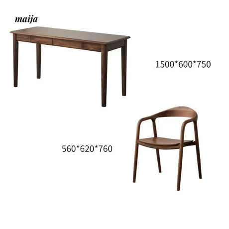 XIXI Aiden Solid Wood Office Desk from XIXI