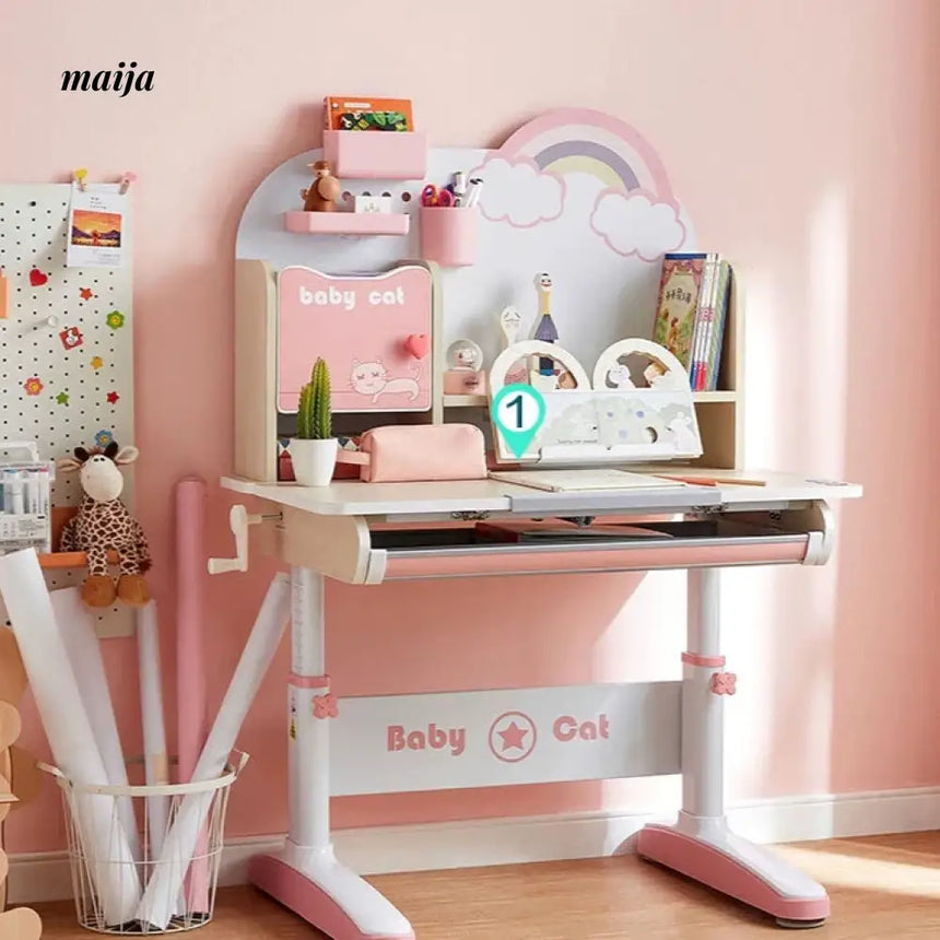 LINSYKIDS LH170 Hand Cranked Adjustable Study Set from LINSY KIDS