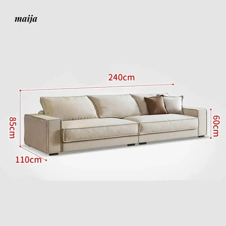 YS Budapest Frosted Large Corner Sofa from YS