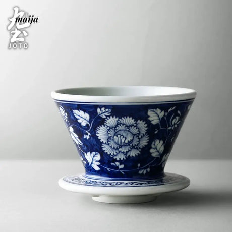 JOTO Rhine Blue Handcrafted Coffee Filter V60 Set from JOTO
