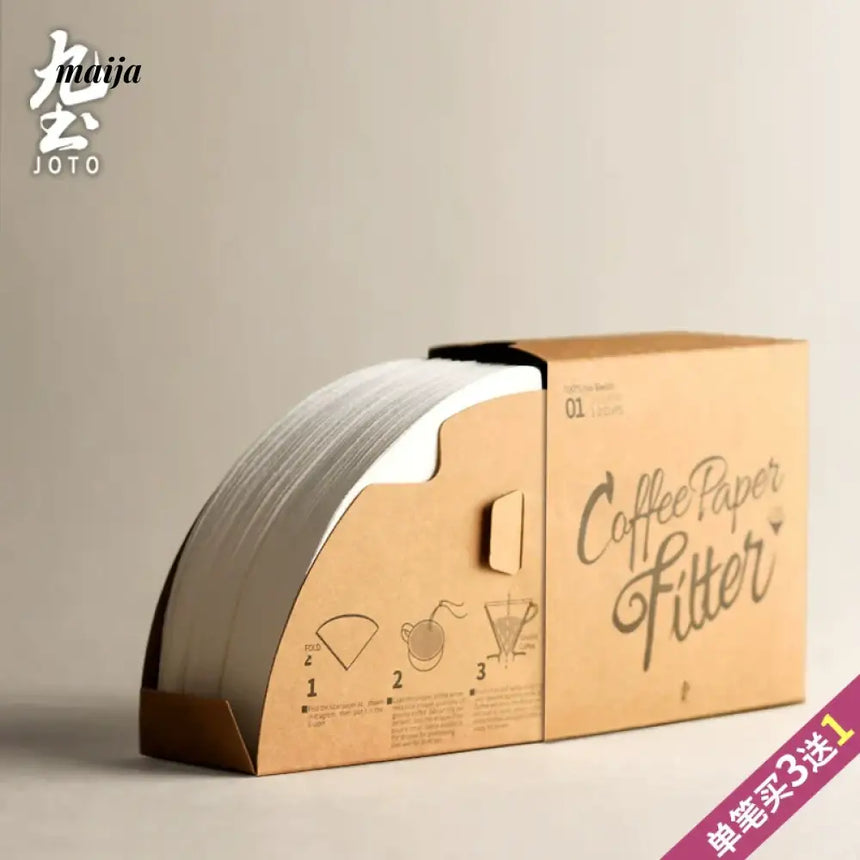 JOTO Hand Coffee Filter Paper V60 Imported Raw Material Box from JOTO