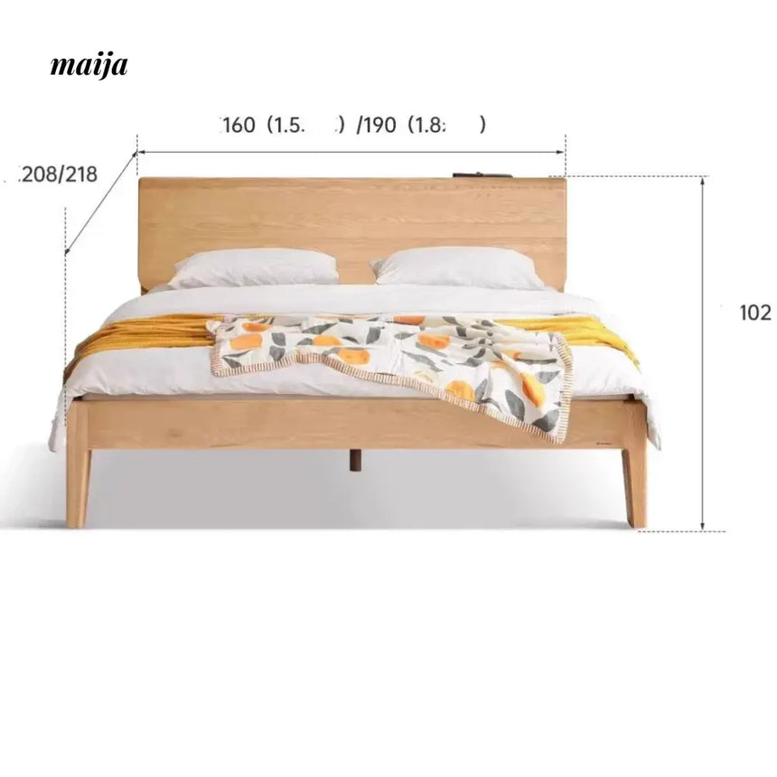 GENJI Idris Solid Wood Bed from GENJI