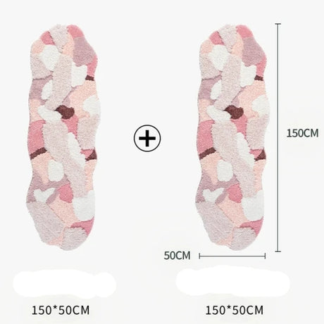 KENZAKI Sakura Snow Washable Rug from KENZAKI