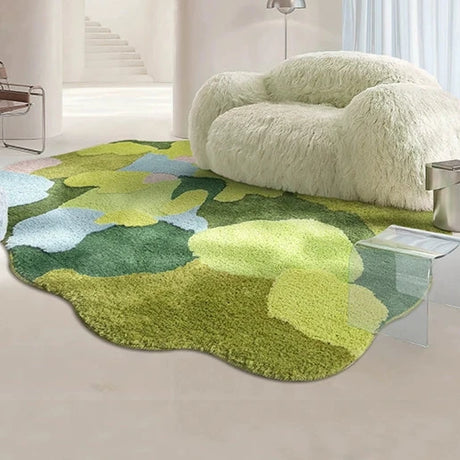 KENZAKI Sakura Snow Washable Rug from KENZAKI