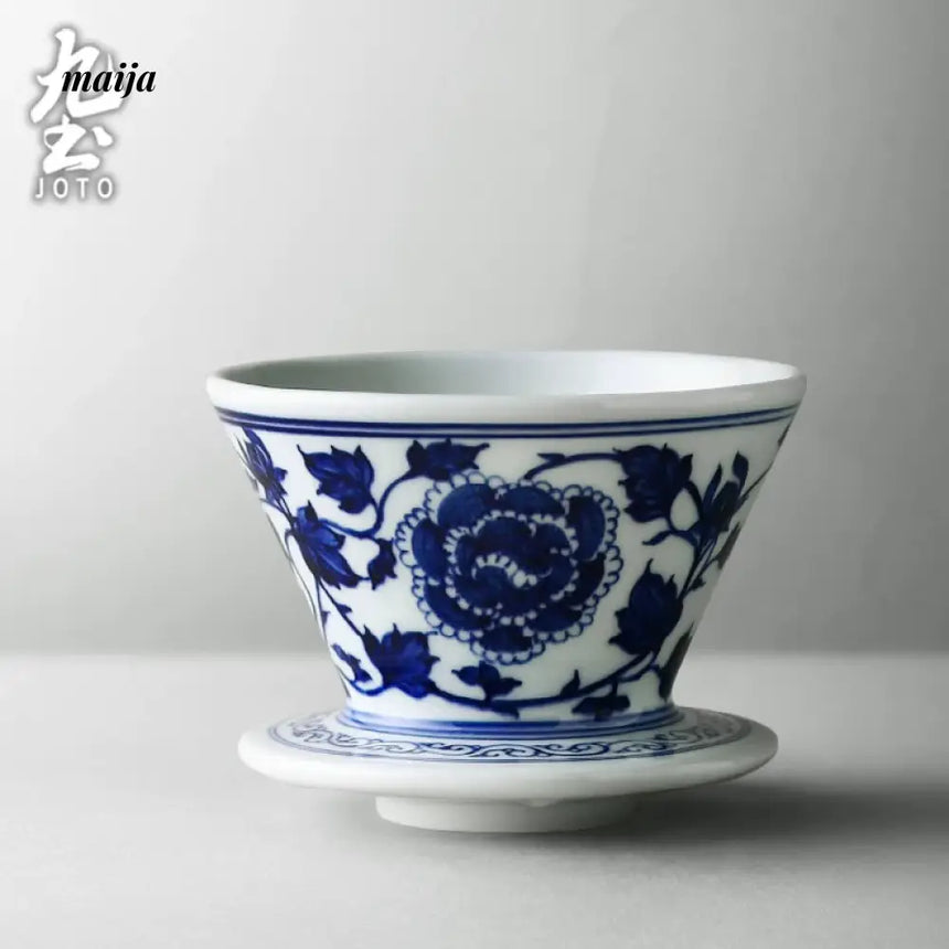 JOTO Rhine Blue Handcrafted Coffee Filter V60 Set from JOTO
