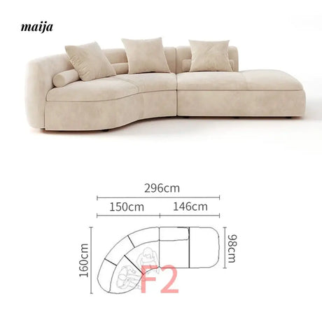 NAVI Emelie Curve Sofa from maija
