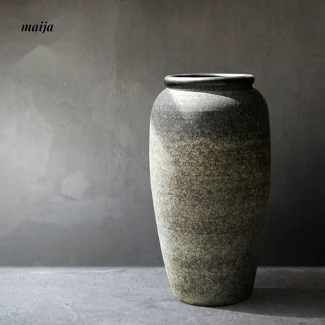 JOTO Retro Ceramic Large Vase Living Room Hotel Decoration from JOTO