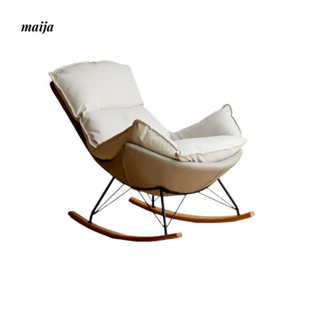 GENJI Eggshell Rocking Chair from GENJI