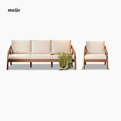 Mikolaj Solid Wood Sofa from AI