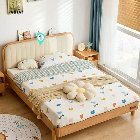 LINSYKIDS Celia Soft Headboard Children's Bed from LINSY KIDS