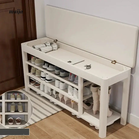 FUYUKI Colorado Shoe Storage Bench from FUYUKI